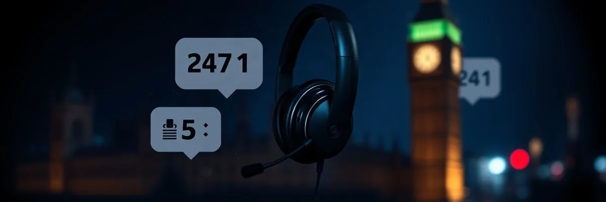 Verification handled as a support process, with timings for players in the UK